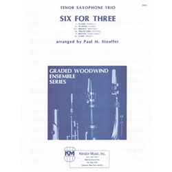 6 for 3 - Tenor Saxophone Trio