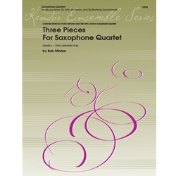 3 Pieces - Saxophone Quartet (SATB)