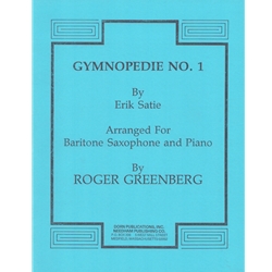 Gymnopedie No. 1 - Baritone (or Alto) Saxophone and Piano