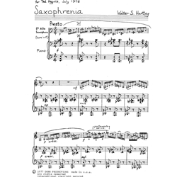 Saxophrenia - Alto Saxophone and Piano