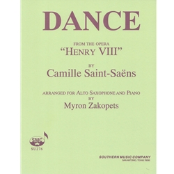 Dance from "Henry VIII" - Alto Saxophone and Piano