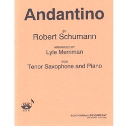 Andantino - Tenor Saxophone and Piano