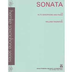 Sonata - Alto Saxophone and Piano