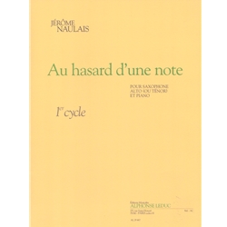 Au hasard d'une note - Alto (or Tenor) Saxophone and Piano