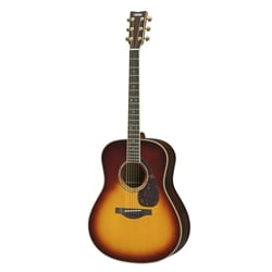 Yamaha LL16 ARE Jumbo Acoustic-Electric Guitar with Bag - Brown Sunburst