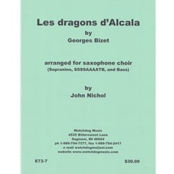 Les dragons d'Alcala - Saxophone Choir