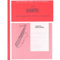 Gavotte - Tenor Saxophone and Piano