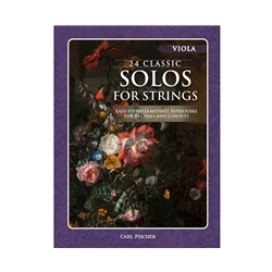 24 Classic Solos for Strings - Viola Book