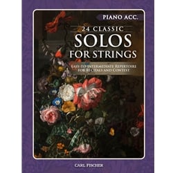 24 Classic Solos for Strings - Piano Accompaniment Book