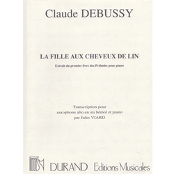 La Fille aux Cheveux de Lin - Alto Saxophone and Piano