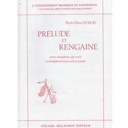 Prelude et Rengaine - Alto Saxophone and Piano