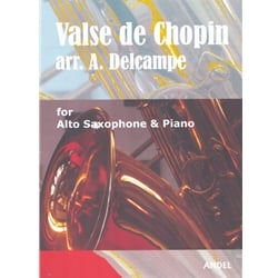 Valse de Chopin Op. 64 No. 1 - Alto Saxophone and Piano