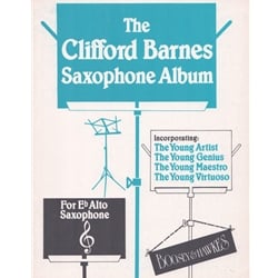 Clifford Barnes Saxophone Album - Alto Saxophone and Piano