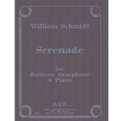 Serenade - Baritone Saxophone and Piano