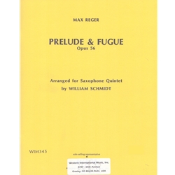 Prelude & Fugue Op. 56 - Saxophone Quintet (SAATB)