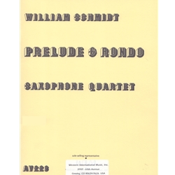 Prelude & Rondo - Saxophone Quartet (SATB)