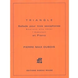 Triangle: Ballad for 1 Player and 3 Saxophones and Piano