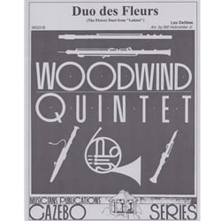 Duo des fleurs from "Lakme" - Woodwind Quintet