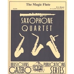 Magic Flute - Sax Quartet SATB/AATB