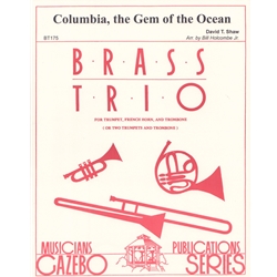 Columbia, the Gem of the Ocean - Brass Trio