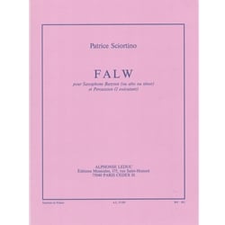 Falw - Baritone (or Alto, or Tenor) Saxophone and Percussion