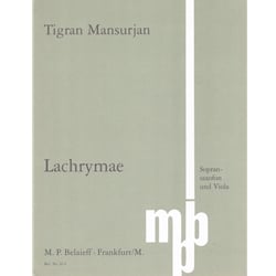 Lachrymae - Soprano Saxophone and Viola