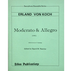 Moderato & Allegro - Saxophone Choir