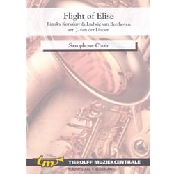 Flight of Elise - Saxophone Choir (SoSAAATTTBBs)