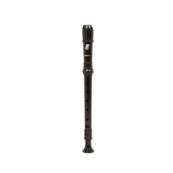 Tudor TD175AM 1-pc Antimicrobial Soprano Recorder - Brown