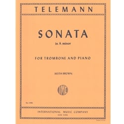 Sonata in A minor - Trombone and Piano