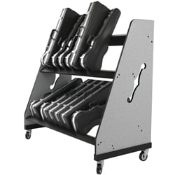 Mobile Violin/Viola Storage Rack for Classrooms