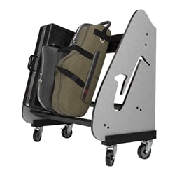 Mobile Saxophone Storage Rack for Classrooms