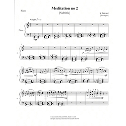 Meditation No. 2 - Alto Sax and Piano