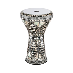 Meinl 8 3/4" Doumbek, White Burl, Mosaic Royale