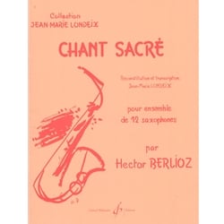 Chant Sacre - Saxophone Choir