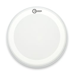 Aquarian 24" Super Kick II Texture Coated White Drumhead