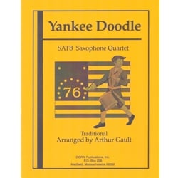 Yankee Doodle - Saxophone Quartet SATB