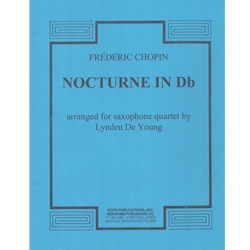 Nocturne in D-flat - Saxophone Quartet