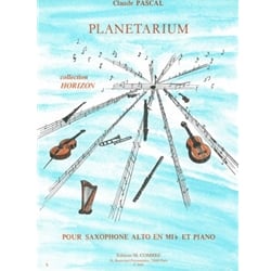 Planetarium - Alto Saxophone and Piano