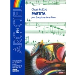 Partita - Alto Saxophone and Piano