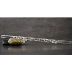 Hall Crystal Flutes 11001 White Lily Piccolo in D