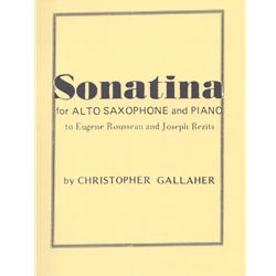 Sonatina - Alto Saxophone and Piano