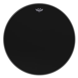 Remo 26" Ambassador Ebony Bass Drumhead