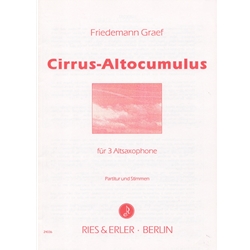 Cirrus-Altocumulus - Alto Saxophone Trio