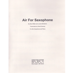 Air for Saxophone - Alto Saxophone and Piano