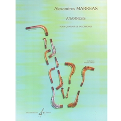 Anamnesis - Saxophone Quartet (SATB)