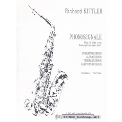 Phonosignale - Saxophone Quartet (SATB)