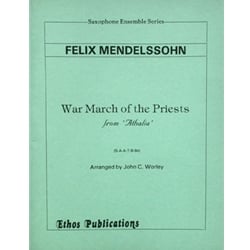 War March of the Priests from "Athalia" - Saxophone Choir