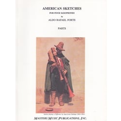 American Sketches - Saxophone Quartet (Parts)