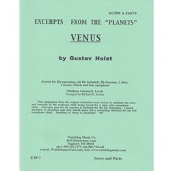 Venus from "The Planets" - Saxophone Choir